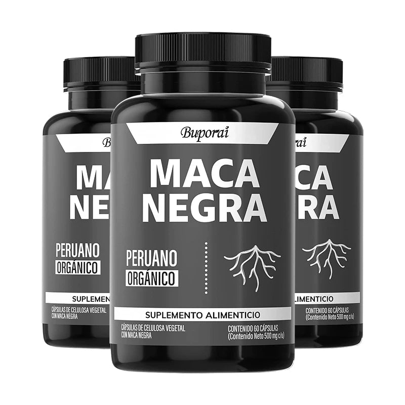Maca negra: equilibra los hormonas, mejora el estado de ánimo, lucha contra la fatiga, reduce el estrés y aumenta la resistencia y la concentración
