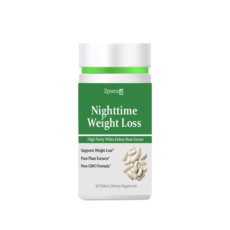 Pastillas de frijoles blancos, quemador de grasa, desintoxicante nocturno saludable, cápsula adelgazante, control de pérdida de peso para hombres y mujeres.