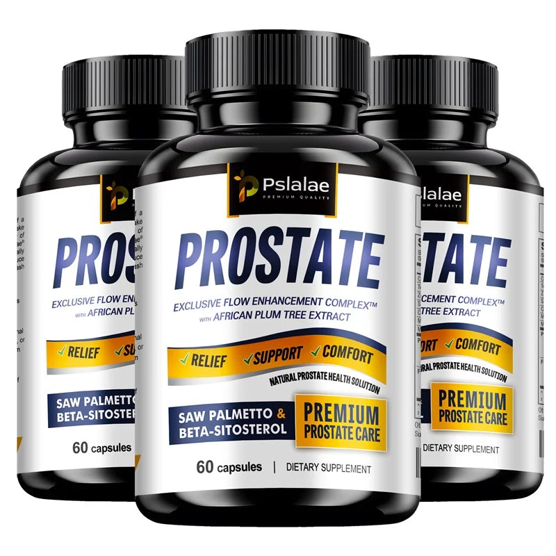 Suplementos para la próstata: contiene saw palmetto para favorecer la salud de la próstata y la función urinaria, aliviar la vejiga y reforzar el sistema inmunitario.