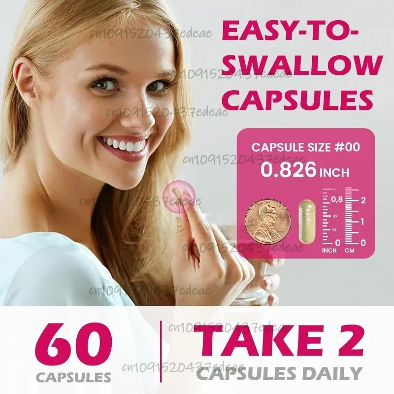 23-In-1 Kidney Cleansing 50:1 Cranberry Extract Kidney and Urinary Health Herbal Formula 60 Capsules