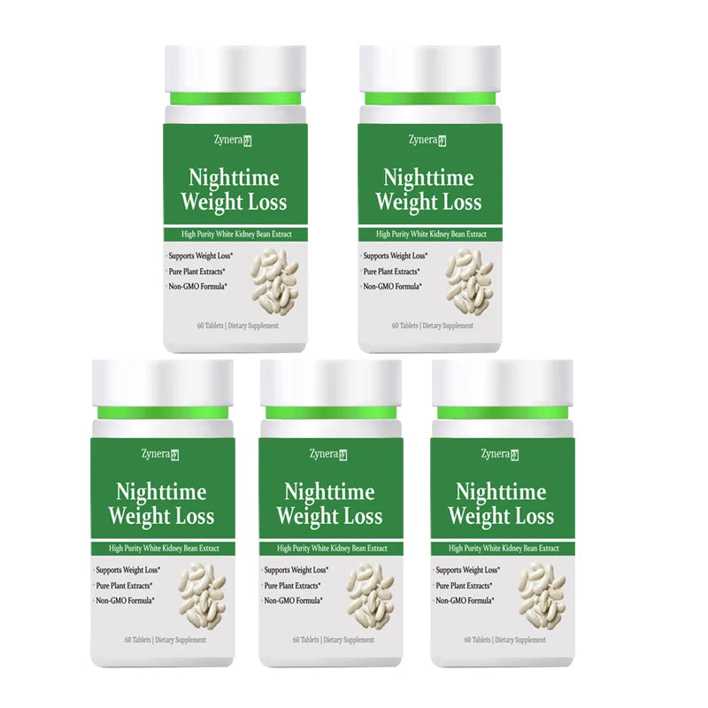 Pastillas de frijoles blancos, quemador de grasa, desintoxicante nocturno saludable, cápsula adelgazante, control de pérdida de peso para hombres y mujeres.
