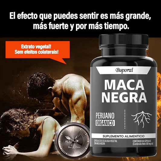 Maca negra: equilibra los hormonas, mejora el estado de ánimo, lucha contra la fatiga, reduce el estrés y aumenta la resistencia y la concentración
