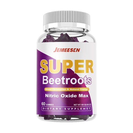 Suplemento de mejora masculina con raíz de remolacha, semillas de uva, mezcla de óxido nítrico, apoya la resistencia y la energía reproductiva del energizador de salud
