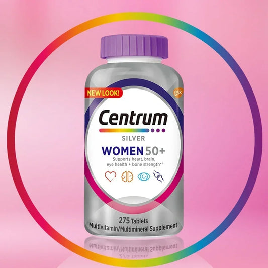 275 multivitaminas, multivitaminas, suplementos minerales y tabletas multivitaminas adecuadas para hombres mayores de 50 años y mujeres mayores de 50 años.