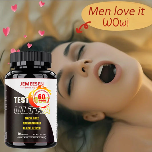 Los mejores suplementos masculinos con maca, Ashandha, pimiento negro, mejora masculina, soporte de energía y resistencia, regalos navideños
