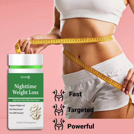 Pastillas de frijoles blancos, quemador de grasa, desintoxicante nocturno saludable, cápsula adelgazante, control de pérdida de peso para hombres y mujeres.
