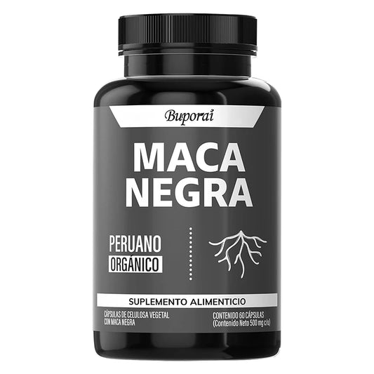 Maca negra: equilibra los hormonas, mejora el estado de ánimo, lucha contra la fatiga, reduce el estrés y aumenta la resistencia y la concentración